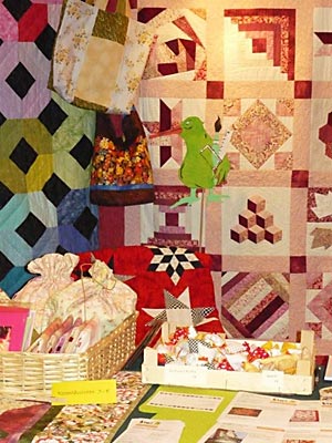 Stand auf der Hobbykünstler-Ausstellung